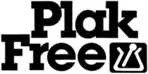 PLAK FREE Logo (DPMA, 01/31/1991)