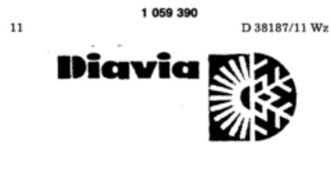 Diavia Logo (DPMA, 31.01.1983)