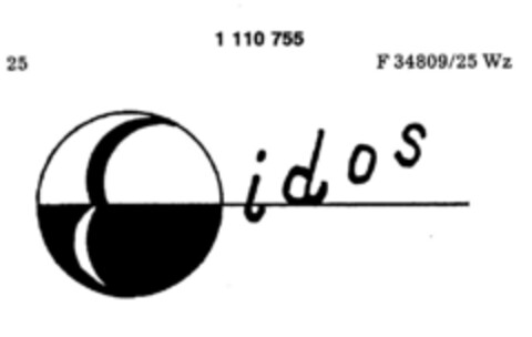 idos Logo (DPMA, 10/31/1986)