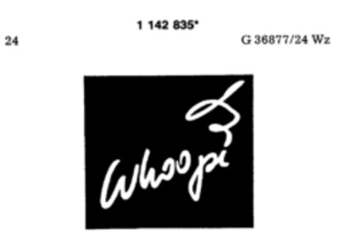 Whoopi Logo (DPMA, 02.06.1989)