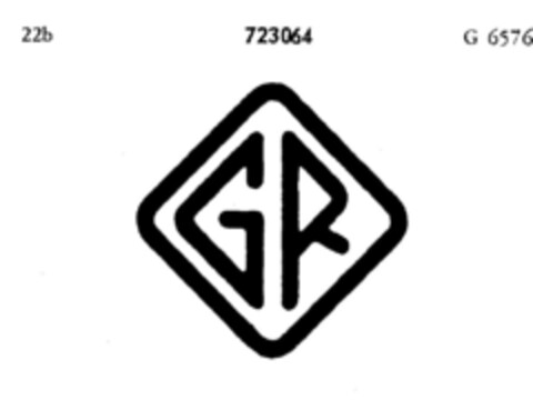 GR Logo (DPMA, 10/23/1956)