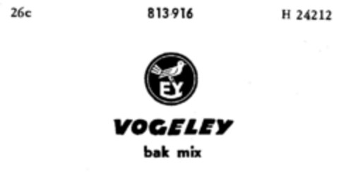 VOGELEY bak mix Logo (DPMA, 05.12.1963)