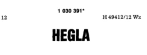 HEGLA Logo (DPMA, 07.12.1981)