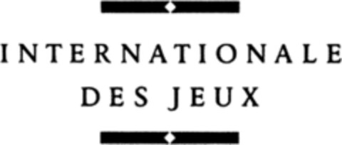 INTERNATIONALE DES JEUX Logo (DPMA, 11.10.1994)