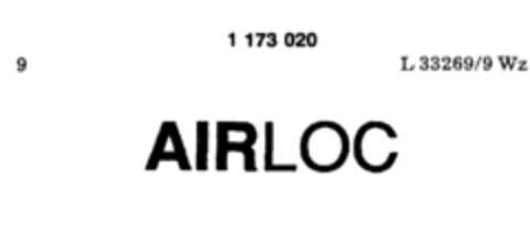 AIRLOC Logo (DPMA, 26.02.1990)