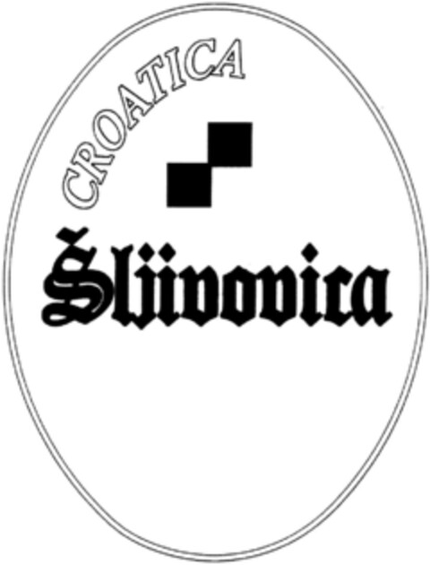 CROATICA Sljivovica Logo (DPMA, 13.06.1994)
