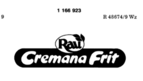 Rau Cremana Frit Logo (DPMA, 09.11.1989)