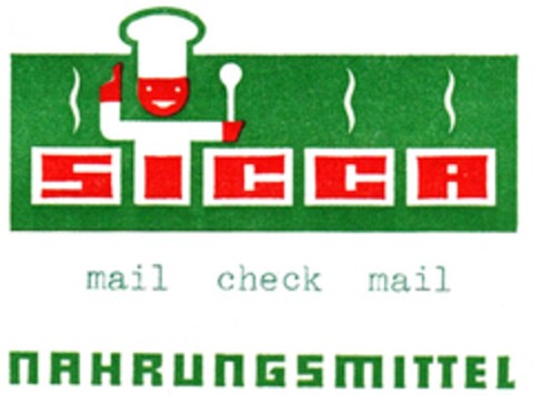 SICCA NAHRUNGSMITTEL Logo (DPMA, 29.12.1966)