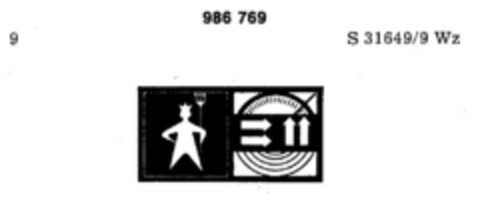 986769 Logo (DPMA, 16.01.1978)