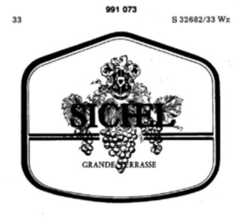 SICHEL GRANDE TERRASSE Logo (DPMA, 22.12.1978)