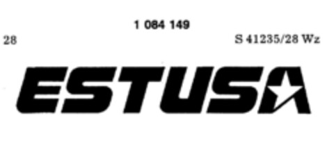 ESTUSA Logo (DPMA, 07.12.1984)