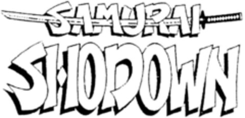 SAMURAI SHODOWN Logo (DPMA, 13.04.1994)