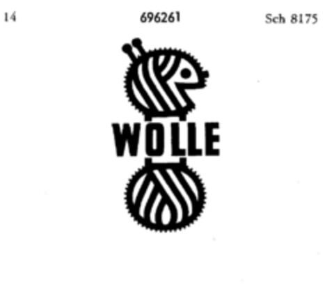 WOLLE Logo (DPMA, 07.01.1956)