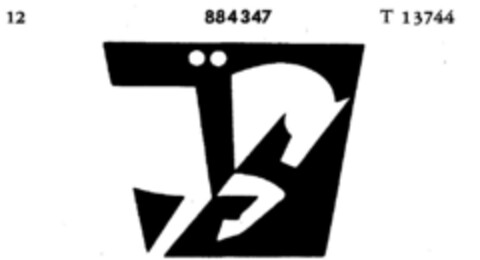 884347 Logo (DPMA, 04.04.1970)