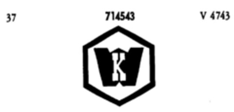 WK Logo (DPMA, 07/27/1957)