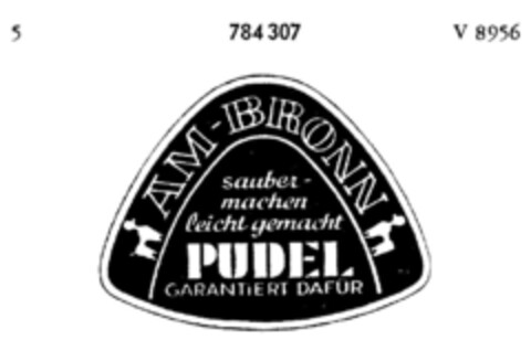 PUDEL AM-BRONN Logo (DPMA, 08.12.1962)