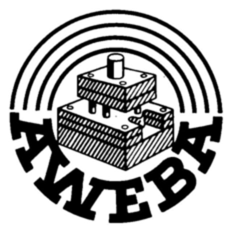 AWEBA Logo (DPMA, 03.06.1954)