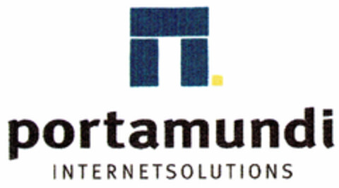 portamundi INTERNETSOLUTIONS Logo (DPMA, 02/29/2000)