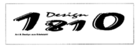 Design 1810 Art & Design aus Edelstahl Logo (DPMA, 02.01.2001)