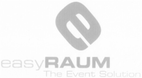 e easy RAUM The Event Solution Logo (DPMA, 21.10.2008)