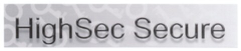 HighSec Secure Logo (DPMA, 08.10.2010)