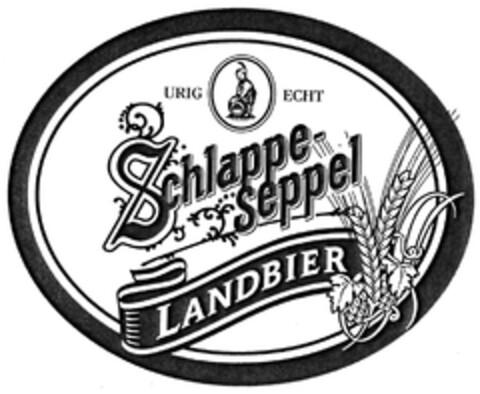 Schlappe-Seppel LANDBIER Logo (DPMA, 11/04/2011)