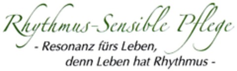 Rhythmus-Sensible Pflege - Resonanz fürs Leben, denn Leben hat Rhythmus - Logo (DPMA, 02.02.2012)