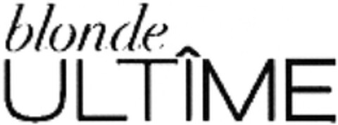 blonde ULTÎME Logo (DPMA, 11.06.2013)