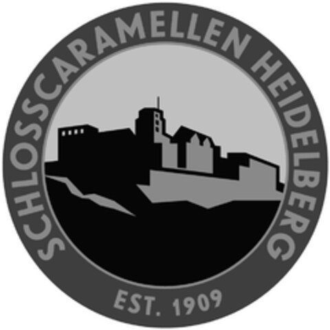 SCHLOSSCARAMELLEN HEIDELBERG EST. 1909 Logo (DPMA, 26.11.2014)