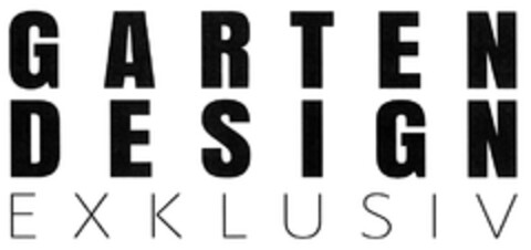 GARTEN DESIGN EXKLUSIV Logo (DPMA, 11/14/2014)