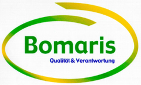 Bomaris Qualität & Verantwortung Logo (DPMA, 01/15/2002)