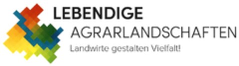 LEBENDIGE AGRARLANDSCHAFTEN - Landwirte gestalten Vielfalt! Logo (DPMA, 02.08.2017)