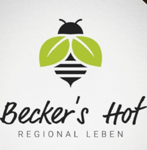 Becker's Hof REGIONAL LEBEN Logo (DPMA, 12.08.2021)