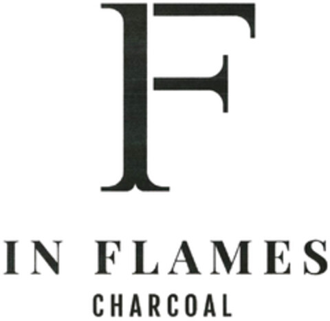 F IN FLAMES CHARCOAL Logo (DPMA, 24.01.2023)