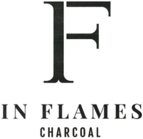 F IN FLAMES CHARCOAL Logo (DPMA, 01/24/2023)