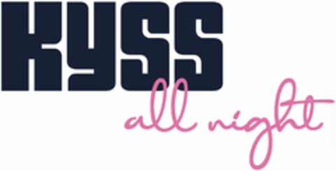 KYSS all night Logo (DPMA, 26.02.2023)
