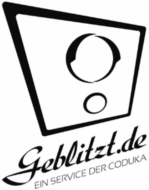Geblitzt.de EIN SERVICE DER CODUKA Logo (DPMA, 10.04.2025)