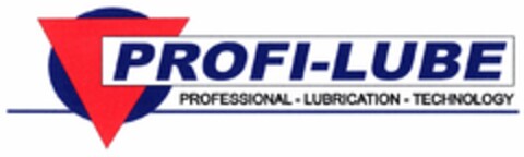 PROFI-LUBE PROFESSIONAL-LUBRICATION-TECHNOLOGY Logo (DPMA, 30.07.2003)