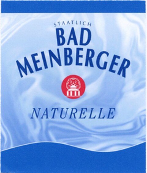 STAATLICH BAD MEINBERGER NATURELLE Logo (DPMA, 12/03/2003)