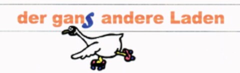 der gans andere Laden Logo (DPMA, 31.07.2004)