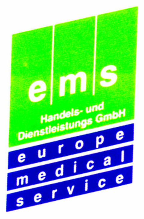 ems Handels- und Dienstleistungs GmbH Logo (DPMA, 11/14/1994)