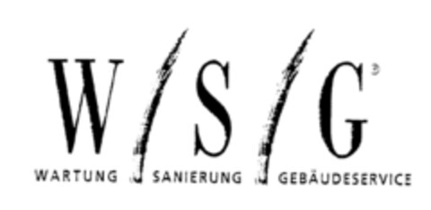 W S G  WARTUNG SANIERUNG GEBÄUDESERVICE Logo (DPMA, 17.01.1995)