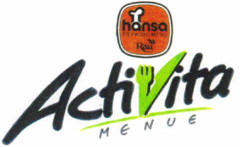 Activita  MENUE Logo (DPMA, 07/13/1995)