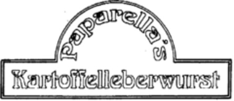 Paparella's Kartoffelleberwurst Logo (DPMA, 06.09.1995)