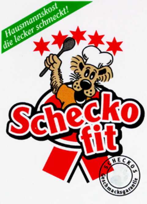 Schecko fit Logo (DPMA, 11.07.1996)