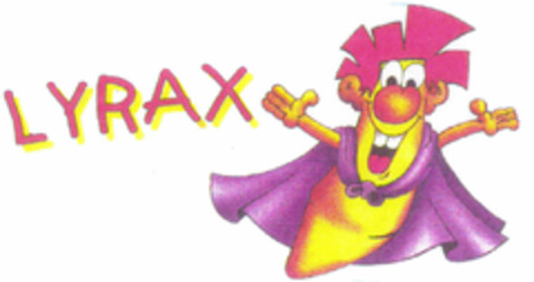 LYRAX Logo (DPMA, 03.08.1996)