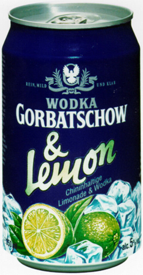 WODKA GORBATSCHOW & Lemon Logo (DPMA, 11/22/1996)