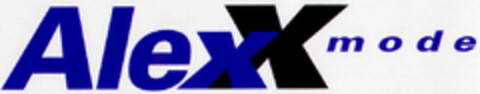 Alexx mode Logo (DPMA, 28.11.1996)