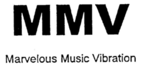 MMV Marvelous Music Vibration Logo (DPMA, 02/09/1998)