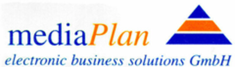 mediaPlan electronic business solutions GmbH Logo (DPMA, 10.05.1999)